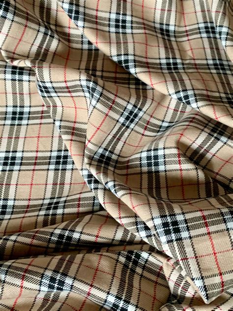 burberry nova tartan fabric|burberry wool tartan.